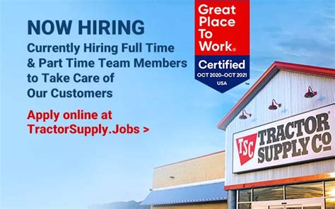 Teamwork is deeply rooted Tractor Supply&39;s culture and Mission & Values. . Tractor supply hiring part time